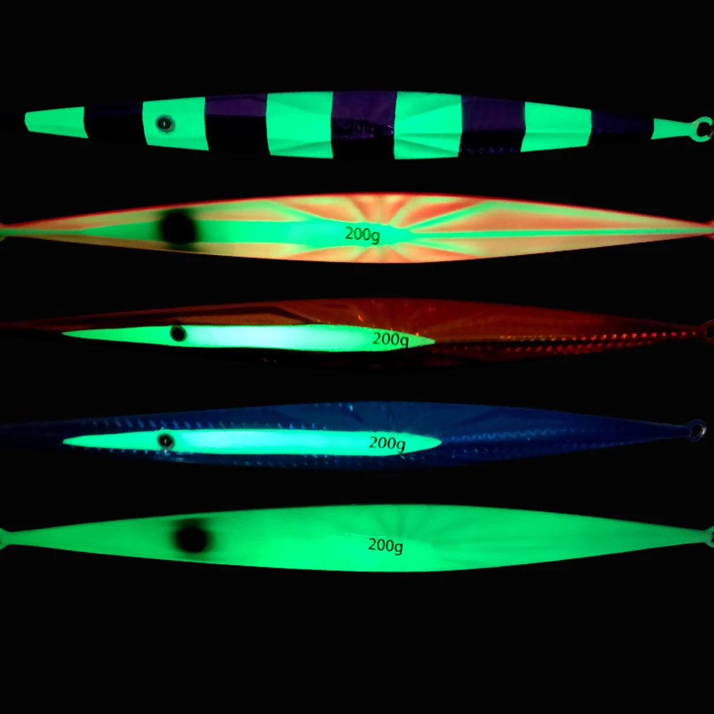 JEKEKU Señuelo metálico para jigging, hundimiento lento costa - imagen 5