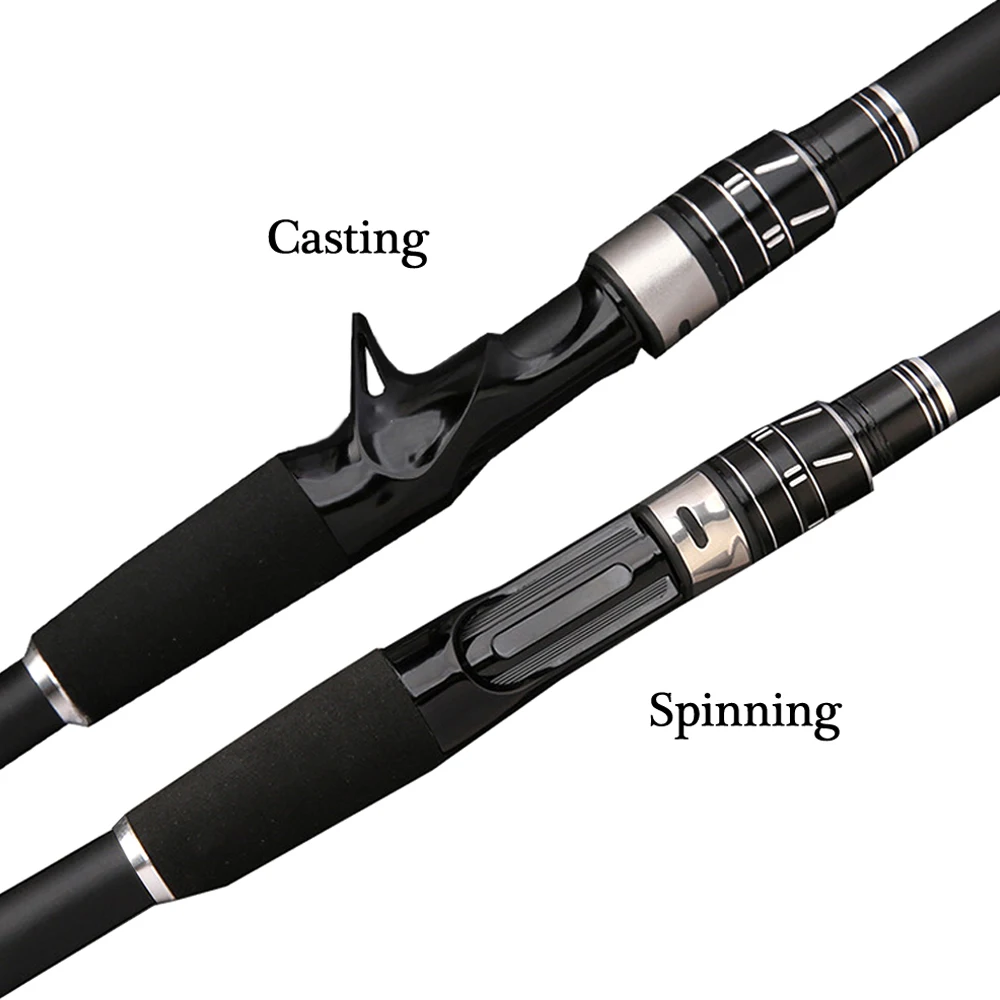 Caña retráctil portátil, caña de pescar de carbono, mango recto, Base de tacón de mano, área de agua múltiple, transporte aplicable - imagen 5