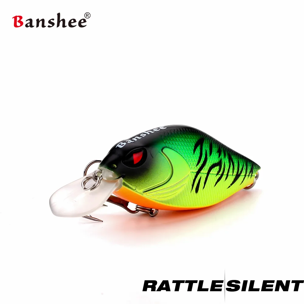 Banshee 7cm 15g Crankbaits señuelo de pesca cebo duro manivela Bass Wobbler sonajero Wobblers para Lucio cebo Artificial flotante - imagen 4