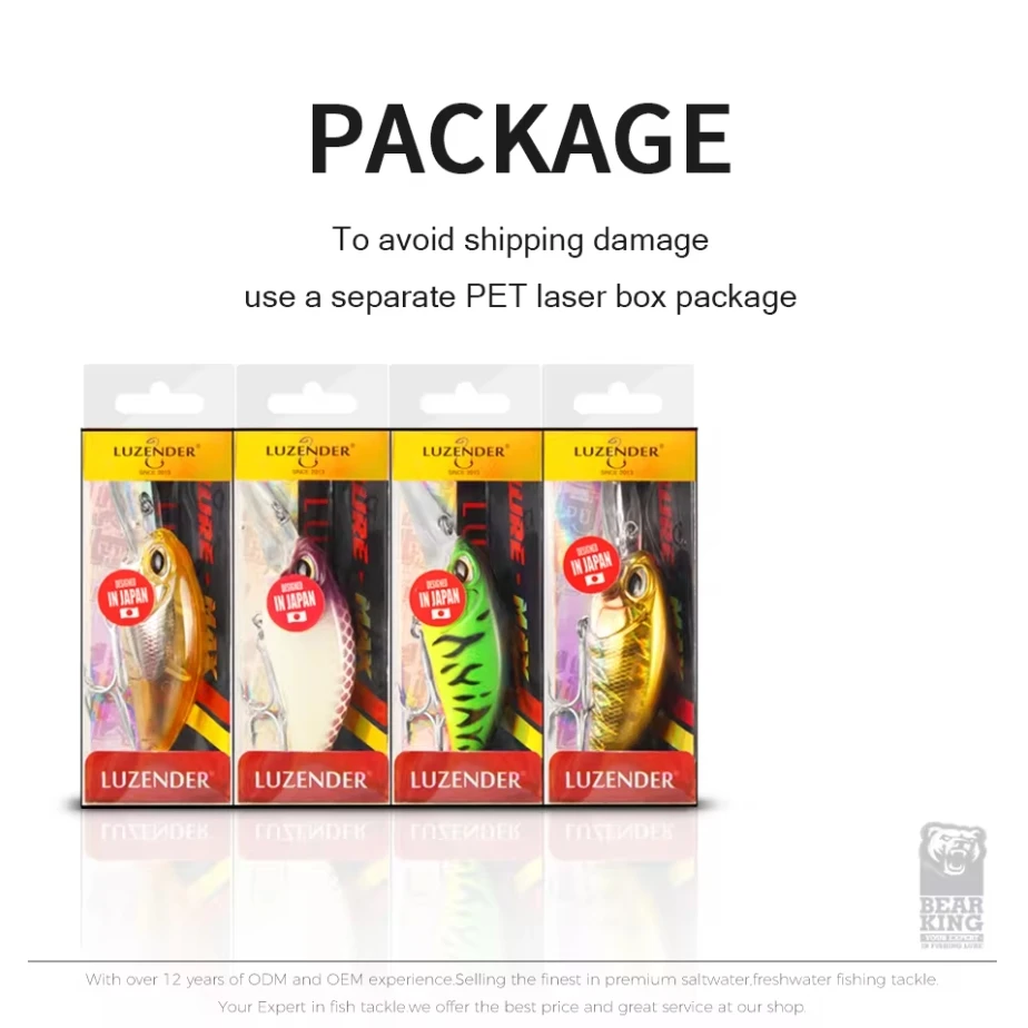 Bearking nuevo caliente excelente calidad profesional cebo de manivela buenas Señuelos de Pesca 65mm,14g manivela. Buceo 2m, pesca de lubina y Lucio - imagen 3