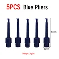 5pcs Blue Pliers