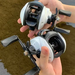 Carrete Baitcasting Jigging Agua Salada Marco Metal Ultraligero