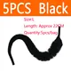 5pcs Black