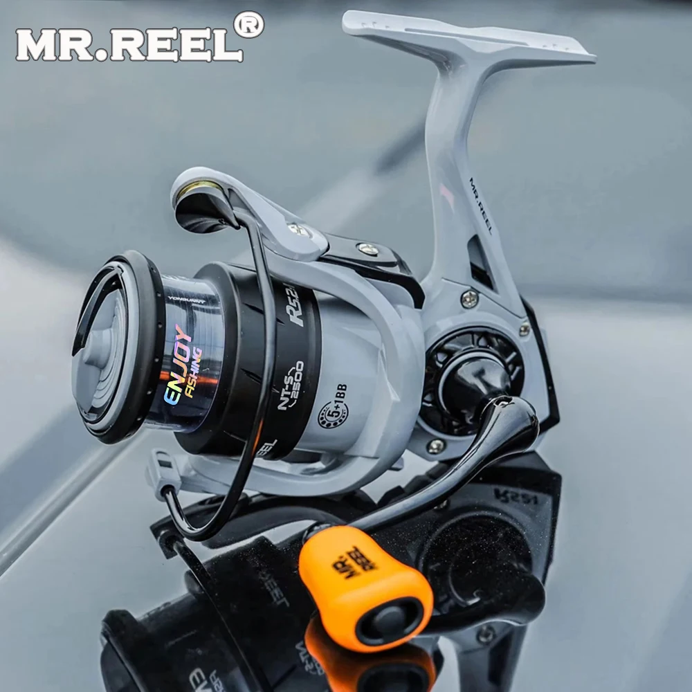 Carrete giratorio MR.REEL – Aleación ligera con brazo CNC y arrastre preciso