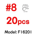 20pcs size  8