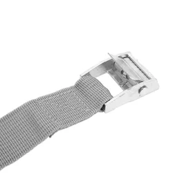 Correas de amarre de trinquete de aleación de Zinc, hebilla de bloqueo rápido ajustable, correas de amarre, 2 uds.