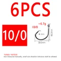 6PCS Size 10l0
