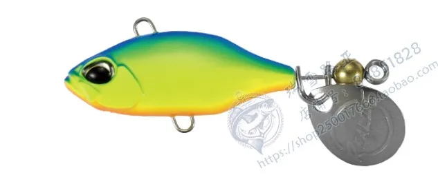 Cebo japonés DUO REALIS SPIN LUA 11g 14gVIB compuesto de lentejuelas, capa de natación completa, cebo de pico de bajo - imagen 4