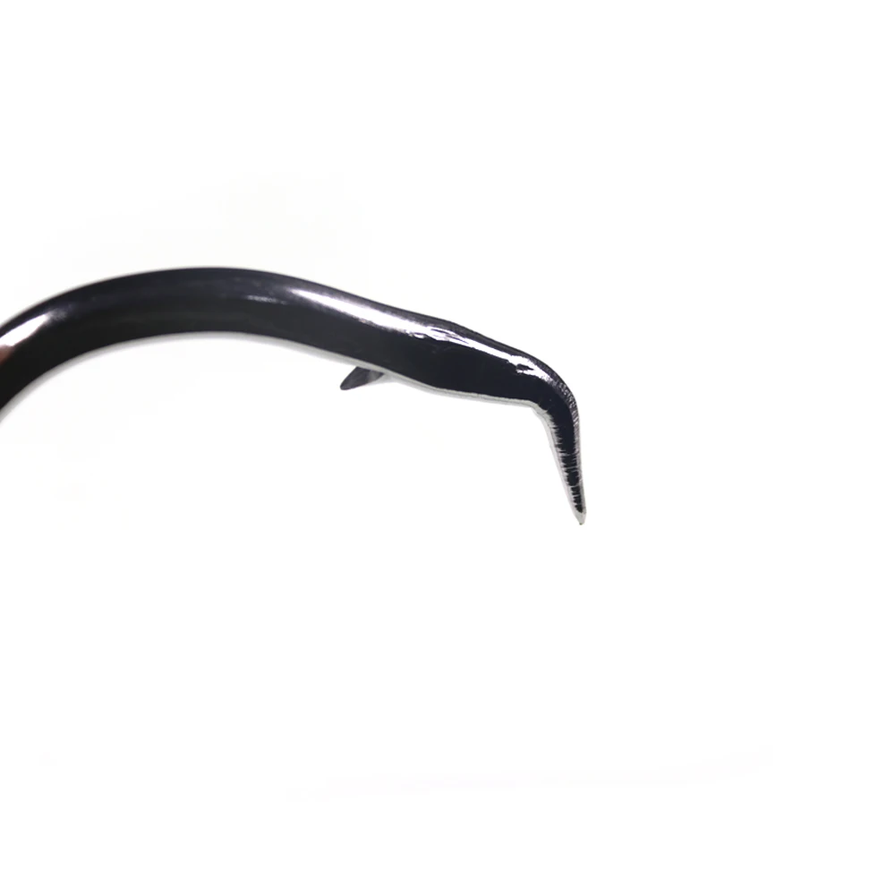 Anzuelo de pesca de agua salada súper fuerte, gancho circular de acero inoxidable, punta de garra para aparejos de curricán, tiburón de atún grande 20/0 24/0 28/0 - imagen 5