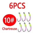 6 piezas tamaño 10 Ct