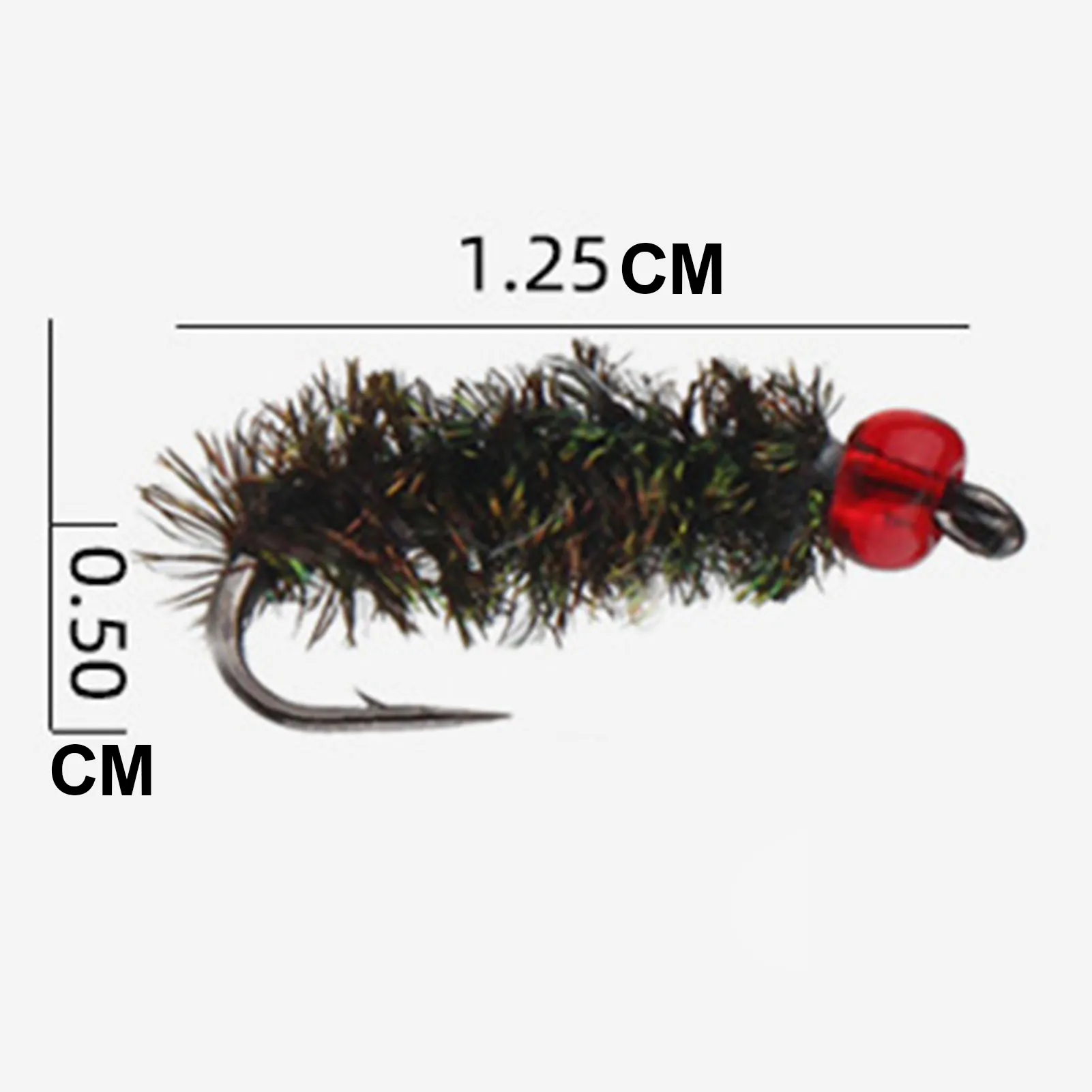 Señuelo de pesca con mosca, Kit de pesca con cebo de insectos, 10 piezas, regalo para hombres y mujeres - imagen 4