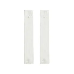 Nuevos calcetines largos gruesos y cálidos protección de piernas medias elásticas hasta la rodilla a prueba de viento manga hasta la rodilla a prueba de frío Unisex