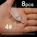 8pcs Size 4 A