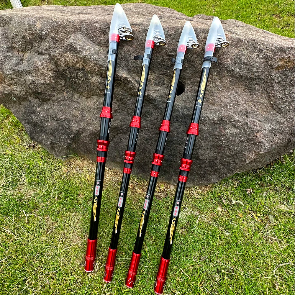 Caña de pesca carbono superpotencia para trucha – Río y barco - imagen 5