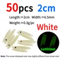 50pcs lumo white 2cm