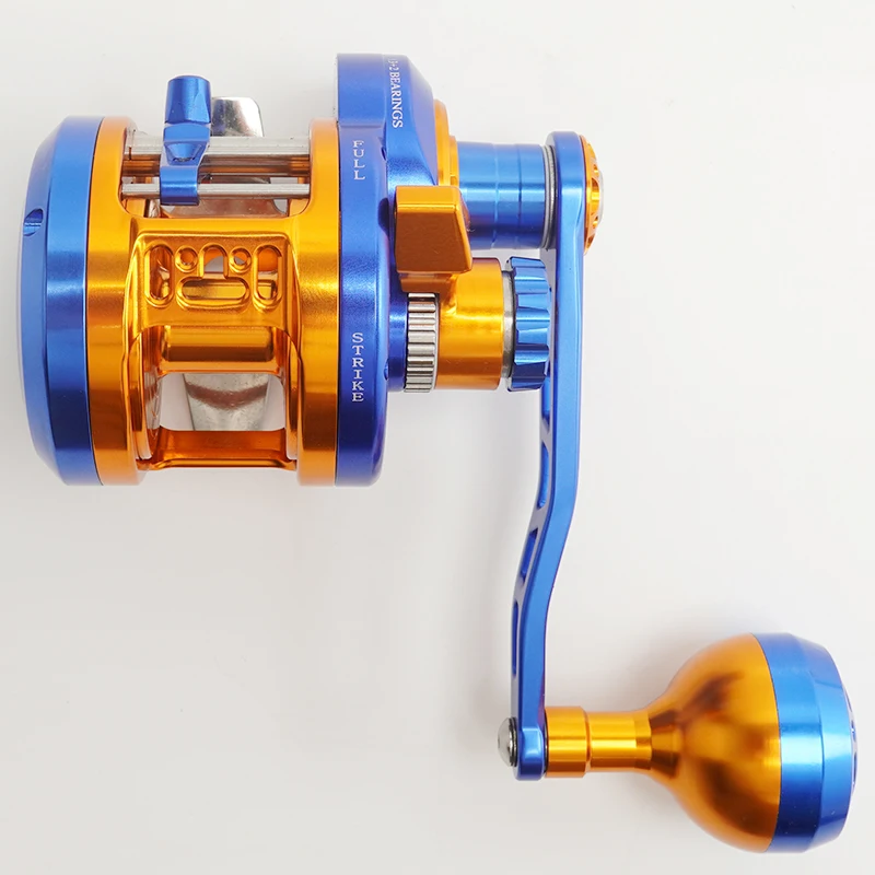 Carrete Jigging Lento Madox 15BB Arrastre Potente Agua Salada - imagen 3
