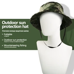 Sombrero de pesca protección solar ala ancha unisex