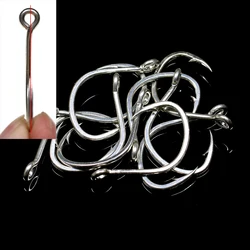 ICERIO Anzuelos Jigging para agua salada con púas de acero al carbono