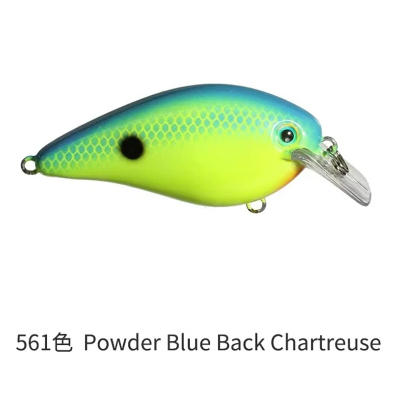 Señuelo de cebo de tiro lejano Strike King importado de EE. UU. KVD Fatty 1,0 1,5 2,5 placa de lengüeta cuadrada de manivela - imagen 2