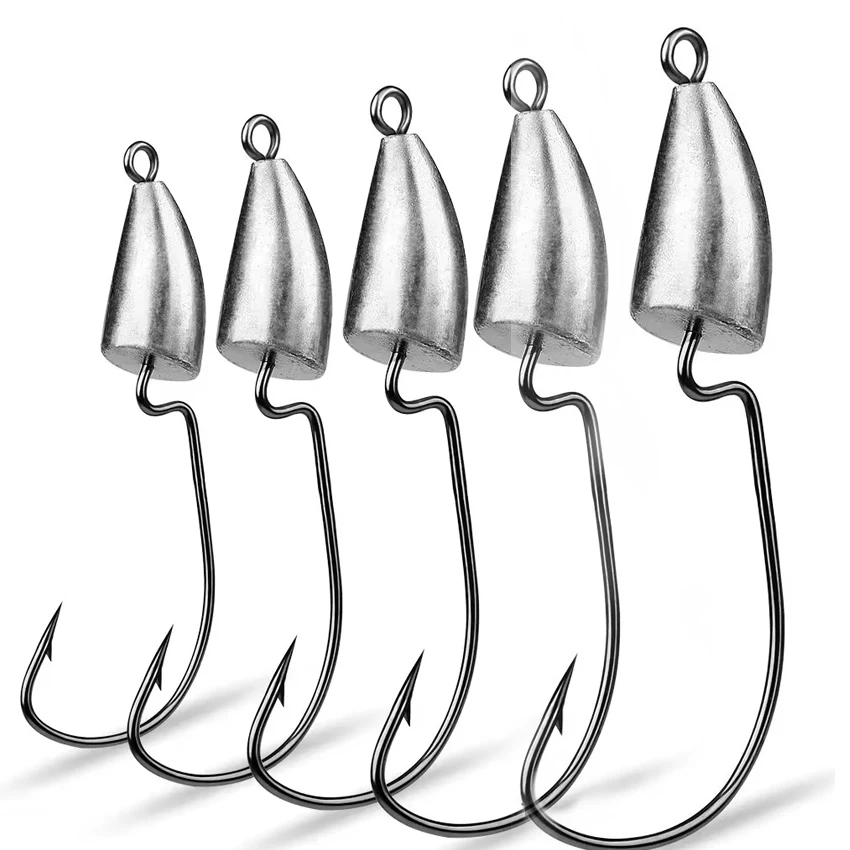 Anzuelo Jig Head para vinilo de pesca - imagen 2