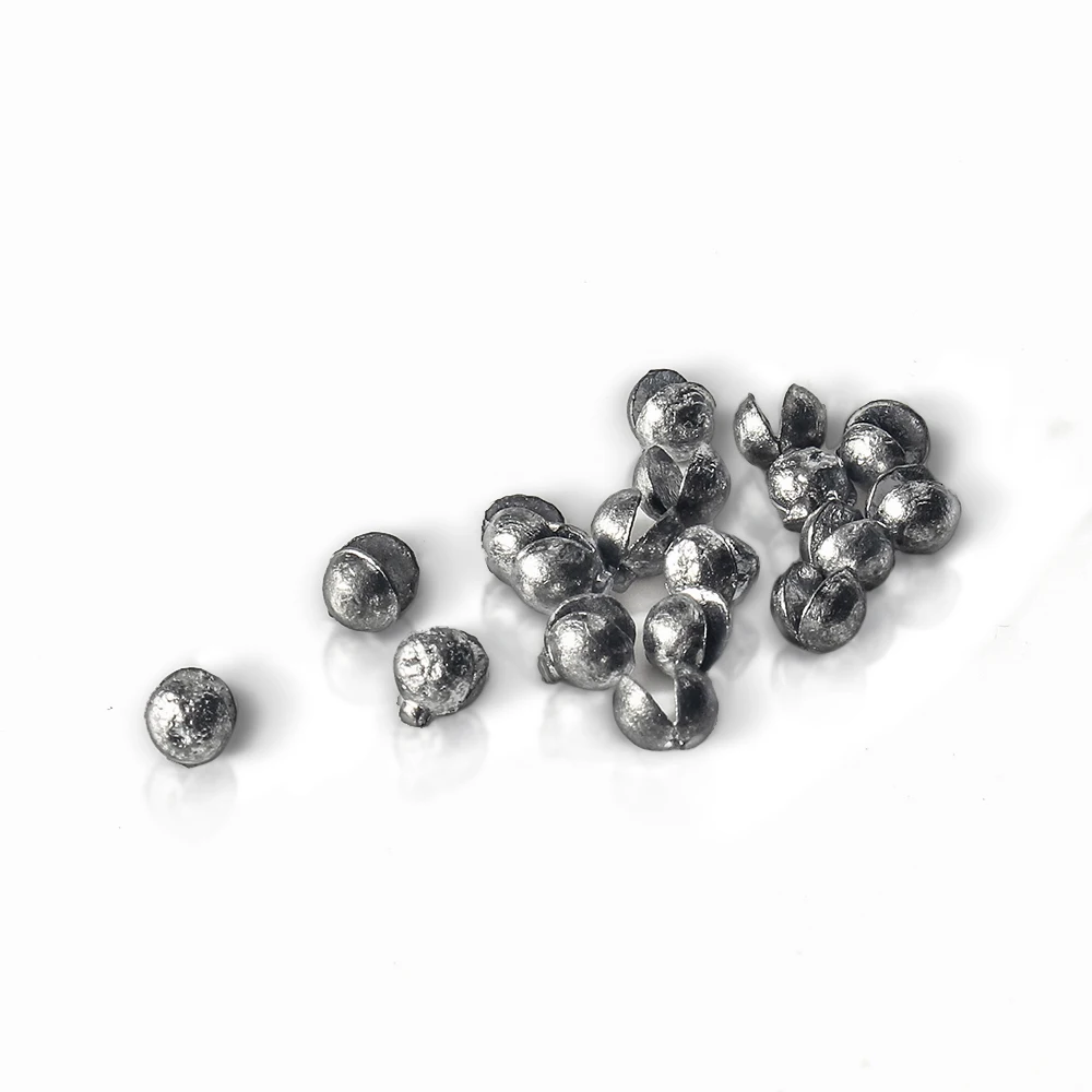 300 unids/caja pesca anillo redondo dividido pesca plomo plomo para pesca flotador aparejos accesorios de pesca - imagen 4
