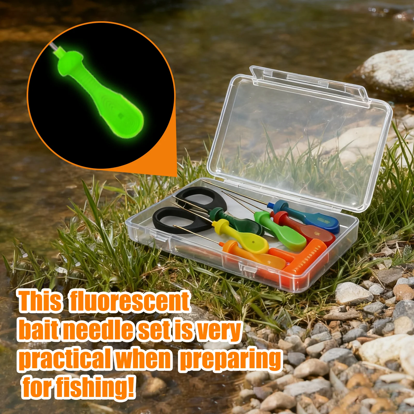 YOTO Agujas para boilies emergentes – Pasadores empalme carpa - imagen 4