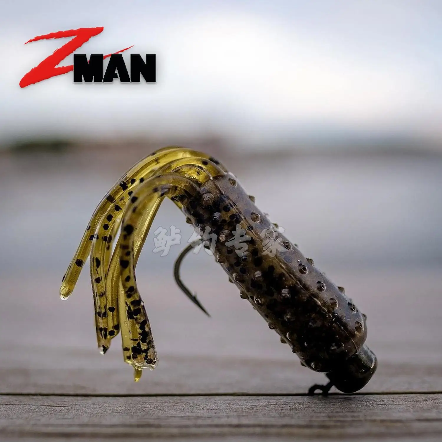 Zman US importó TRD Tubez cebo suave medusa palo insecto Luya cebo falso, grupo de pesca Ned fino - imagen 2