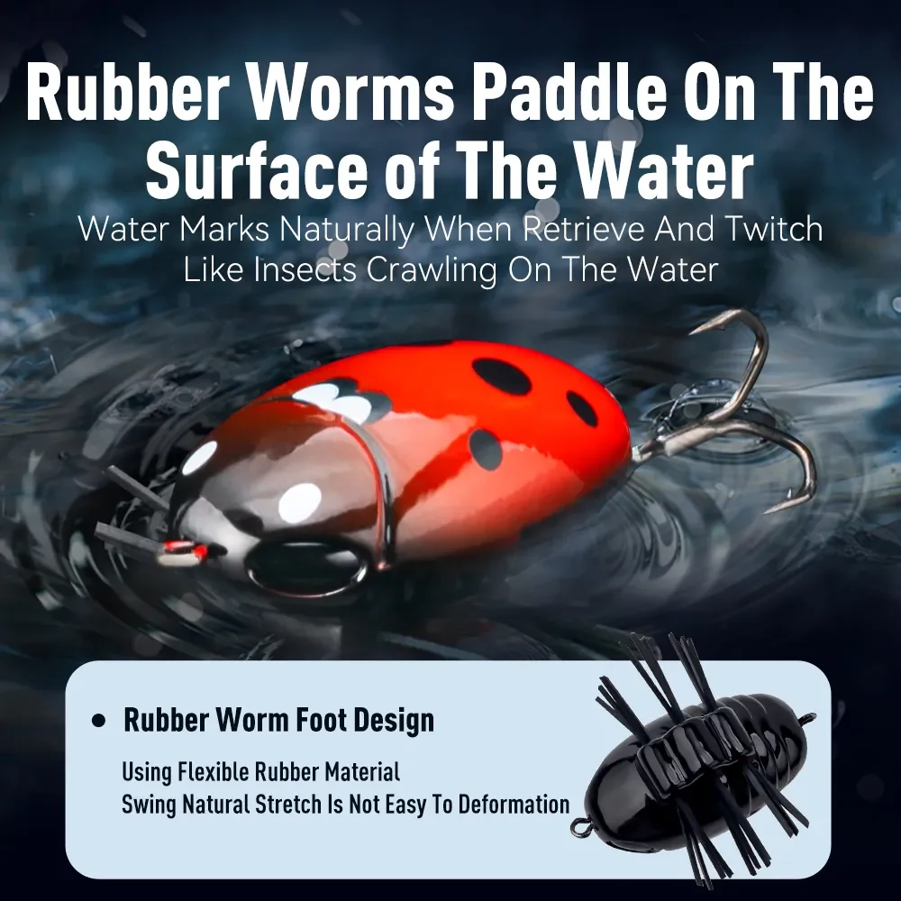 Señuelo Swimbait flotante Kingdom – Vinilo realista para pesca - imagen 3