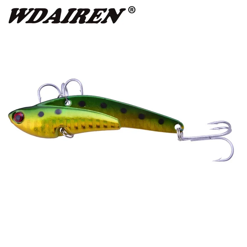 Señuelo de pesca hundido, 7,5 cm, 25,5g, cuchara con vibraciones, cebo de pesca, lubina, cebo Artificial, cigarra, Vibbait, 1 ud. - imagen 5