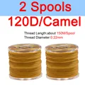 2pcs 120D Camel