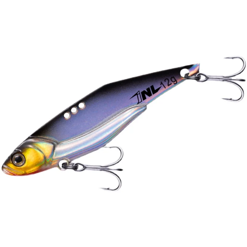 Nieuwe INLURE Yizhen Metalen VIB 58/65/71mm Vissen Lokken 9/12/15g Afstandsschot Volledige Zwemmen Laag Wobbler Kunstmatige Crankbait Harde Bai - imagen 5