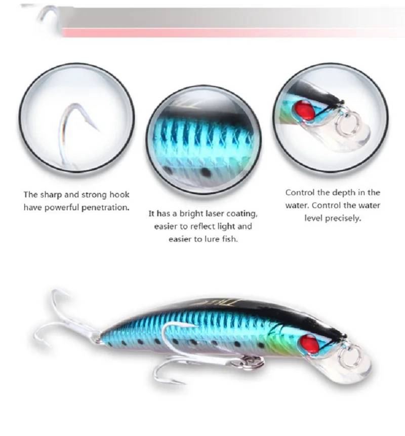 Mejore su experiencia de pesca con este señuelo duradero y efectivo