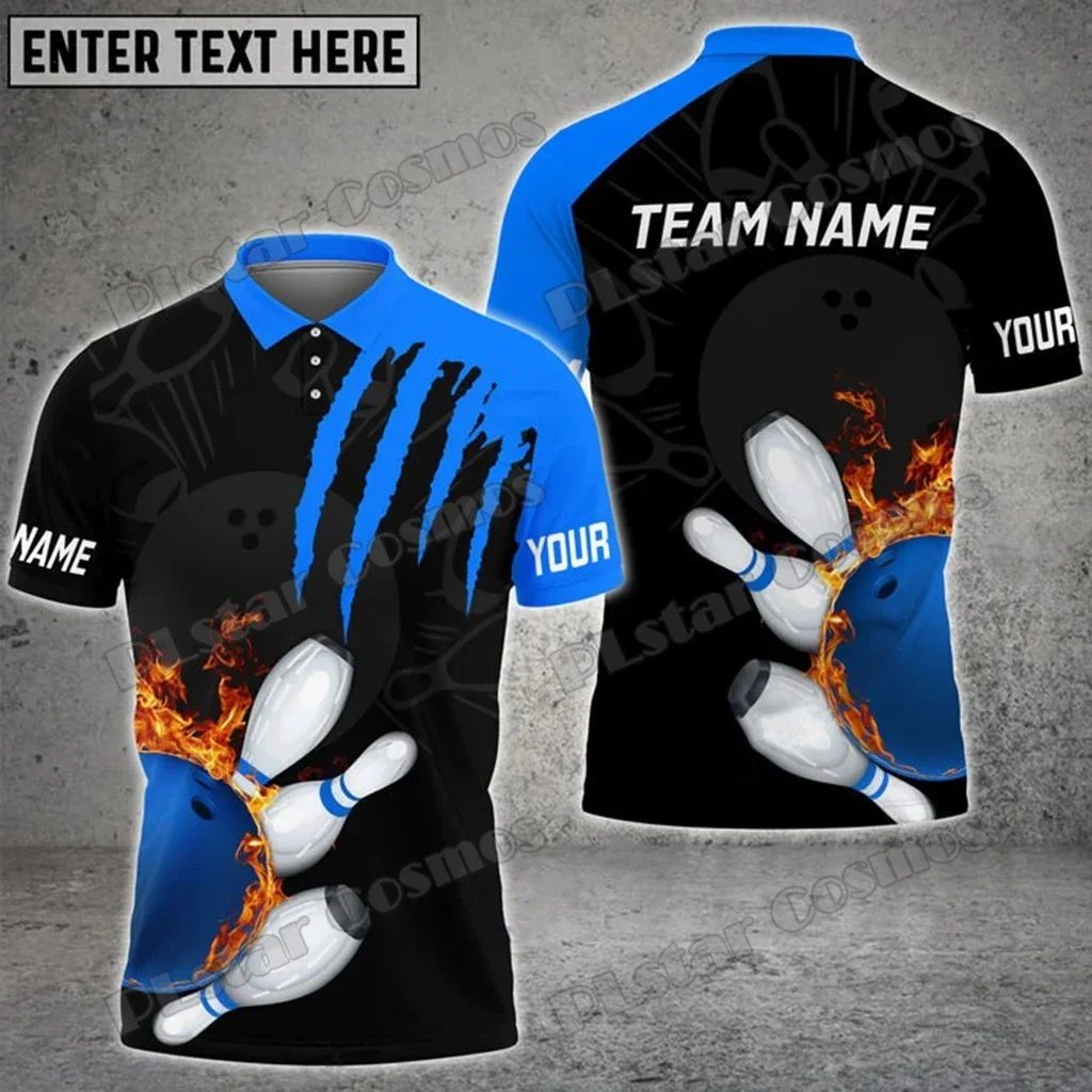 Polo Premium PLP50 – Estampado 3D personalizado multicolor unisex