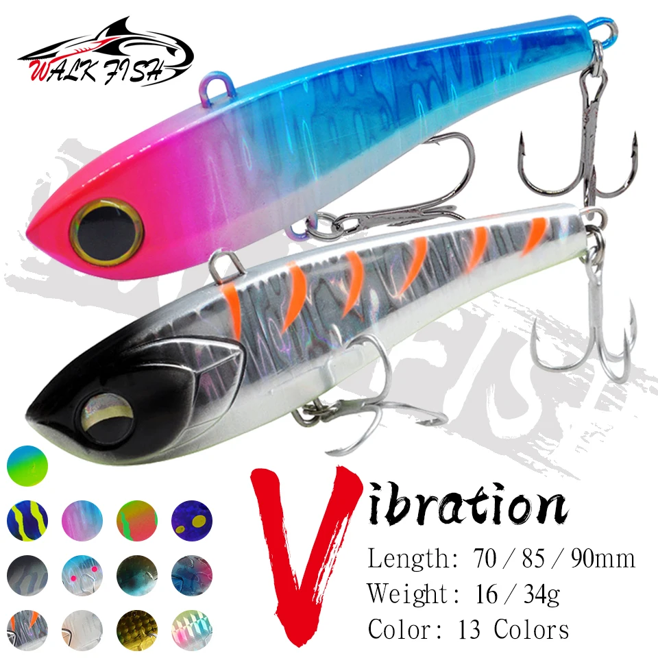 Señuelo VIB Walk Fish – Sonajero hundimiento para lubina y atún