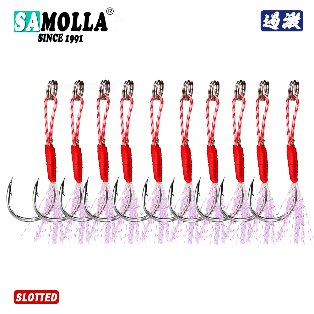 10pcs silver Slotted