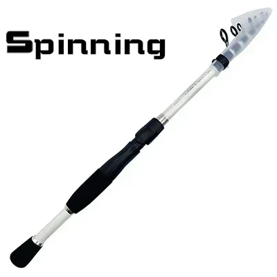 Spinning rod-White