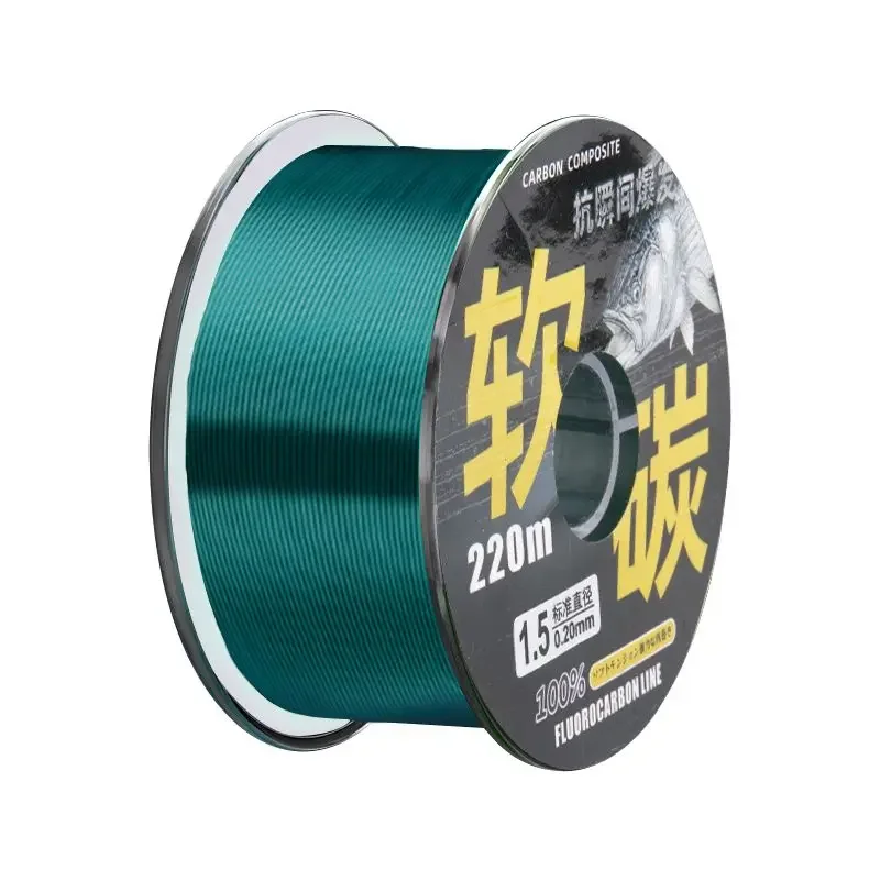 Sedal nailon y fibra de carbono – Fluorocarbono resistente para mar