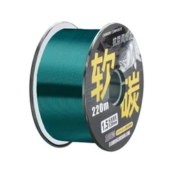 Sedal nailon y fibra de carbono – Fluorocarbono resistente para mar