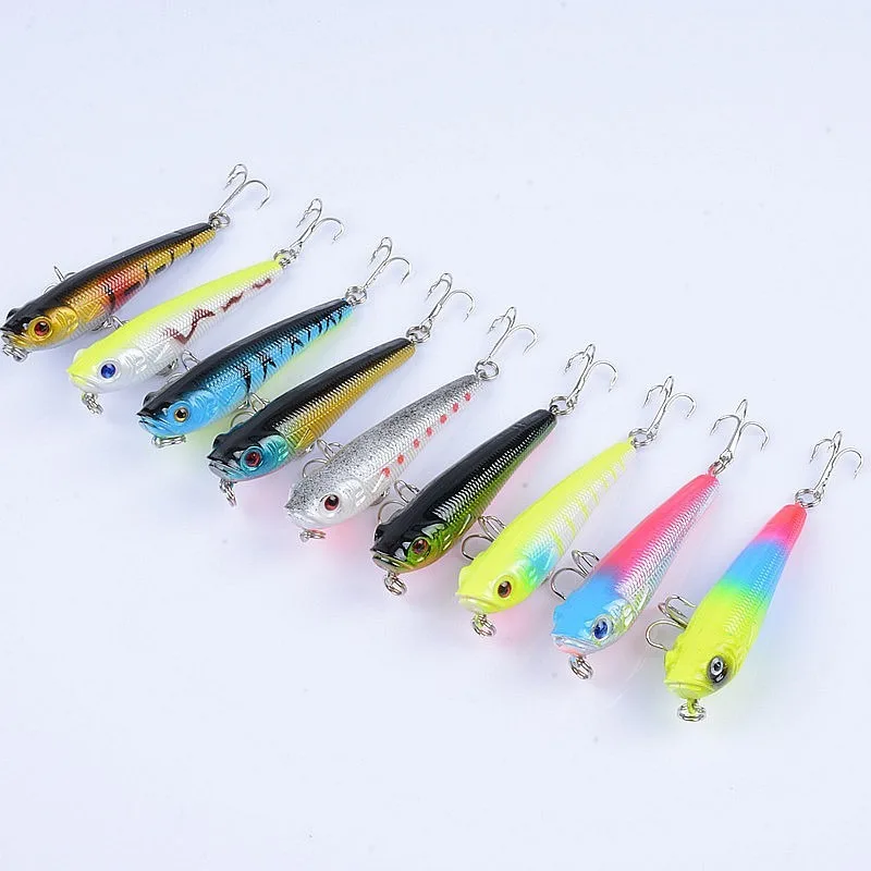 Cebo biónico para carretera, sistema de superficie de 7CM/6,7G, lápiz para lubina, perca dura, enderezar la boca - imagen 3