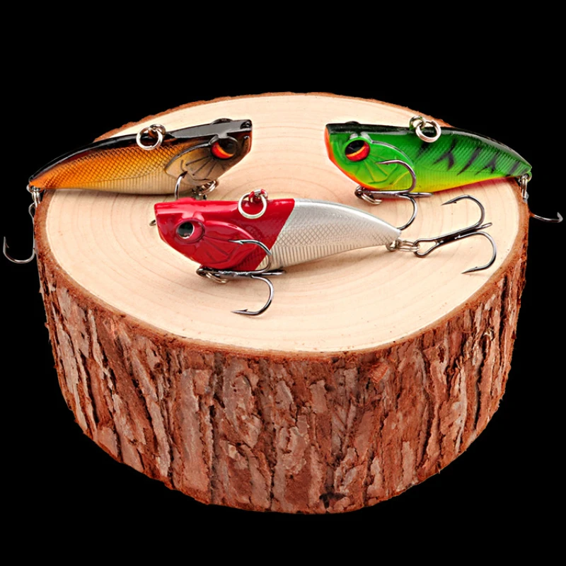 Vibrador Vib de 13,8g para pesca en el mar, aparejo de pesca de plástico, cebo duro biónico con bolas de acero - imagen 2