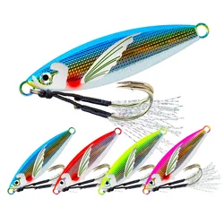 1 Uds 40g-120g Micro fregadero calidad Metal Jigging señuelo de pesca Minnow Wobblers cebo duro cebo Artificial carpa aparejos de pesca de lubina
