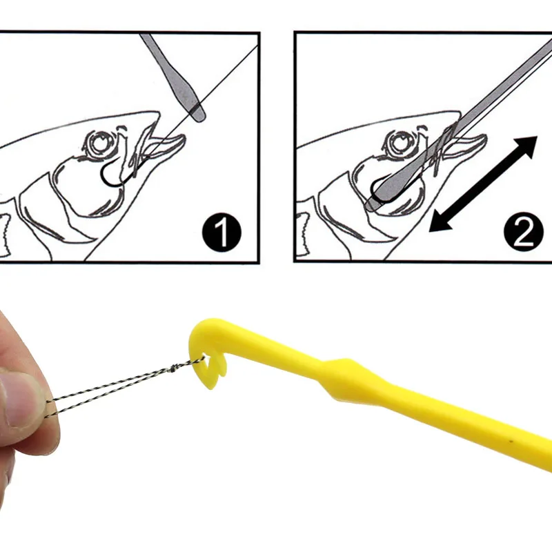 Herramientas de pesca de carpa, 5 uds., Tyer de bucle, sedal de pesca, recolector de nudos, ganchos alimentadores para Terminal de pesca de carpa, accesorios de equipo de aparejos - imagen 4