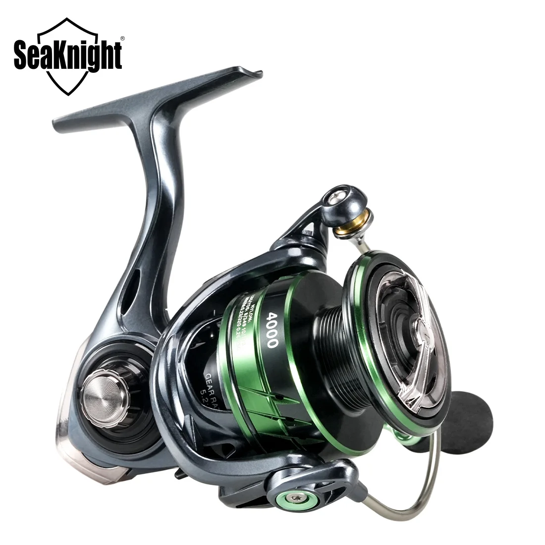 SeaKnight nuevo WR4/WRIV 5,2: 1 carrete de pesca giratorio potencia de fibra de carbono 11KG 2000 # -5000 #   Carrete CNC de carrete de basura fuerte de rueda distante - imagen 4