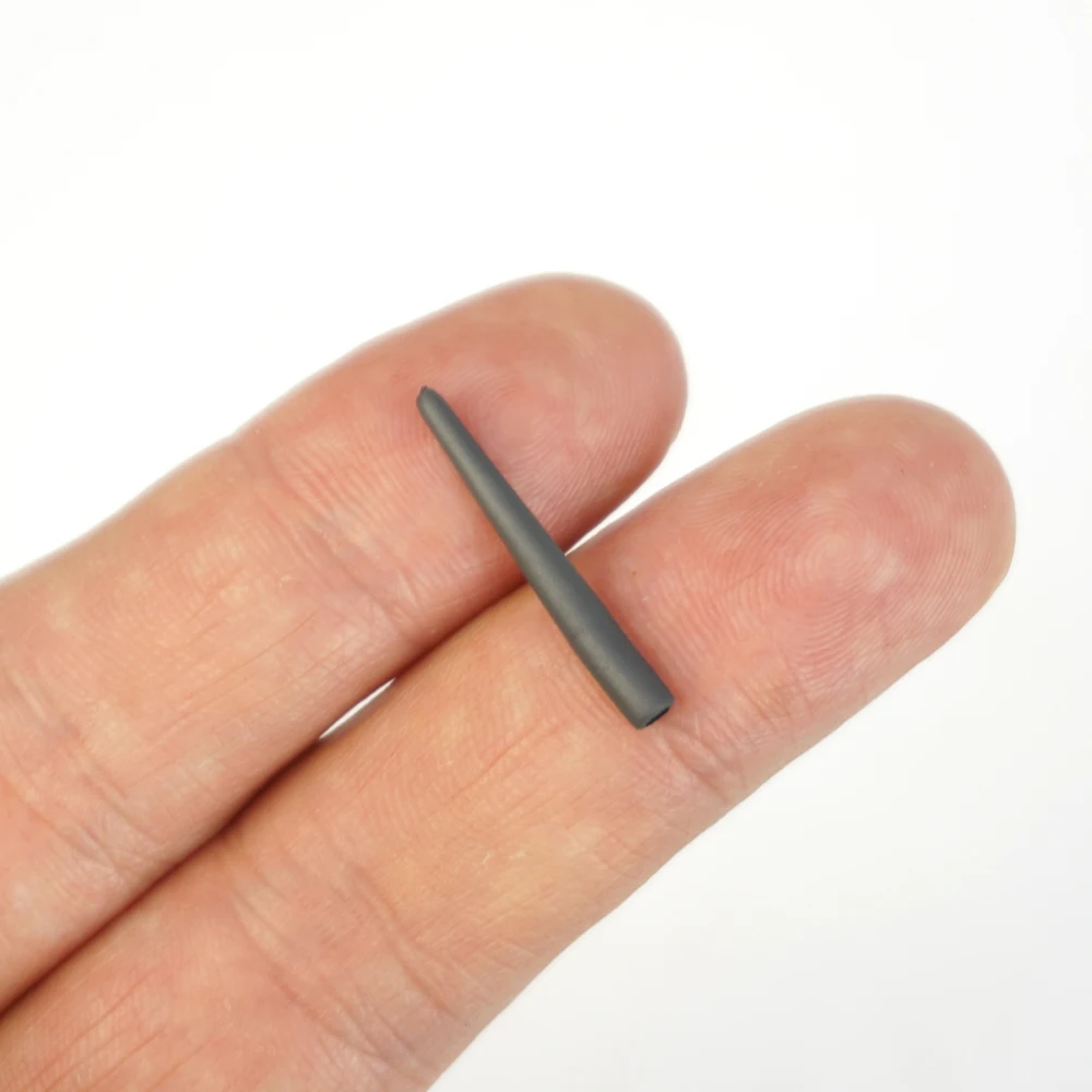 Hirisi, 10 Uds., accesorios de pesca de carpa, mangas antienredos de tungsteno, gancho Kicker, alineadores largos y cortos, plomos de enlace de gancho AH006T - imagen 2