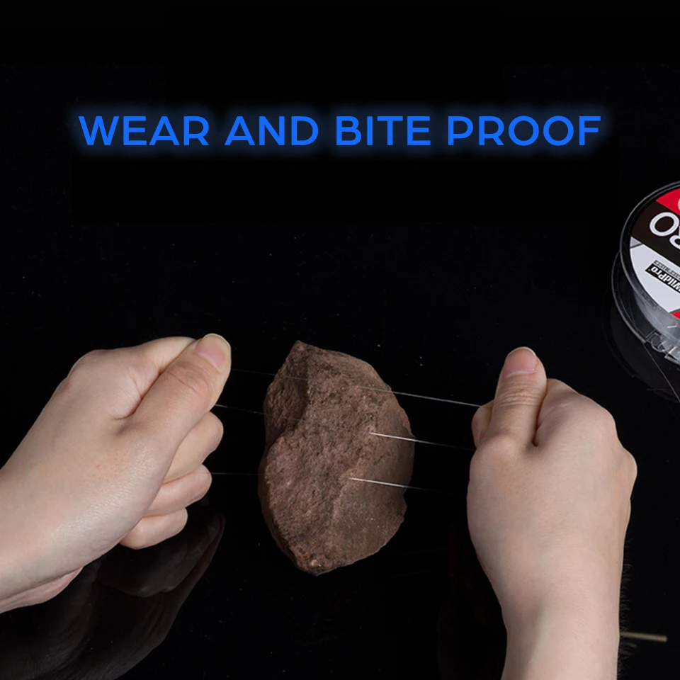 Línea de pesca de nailon monofilamento japonés de 100M, Material japonés súper fuerte para lubina de agua salada, carpa, aparejos de sedal - imagen 4