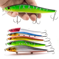 Crankbait Wobbler flotante con ojos 3D para lubina y carpa de pesca