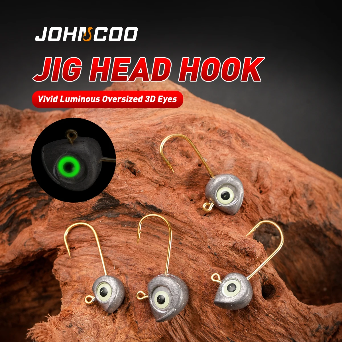 Anzuelo de pesca para Ajing, anzuelos con cabeza de anzuelo, anzuelos de pesca de gusano suave, 10 unids/lote, anzuelo, aparejos de pesca - imagen 2