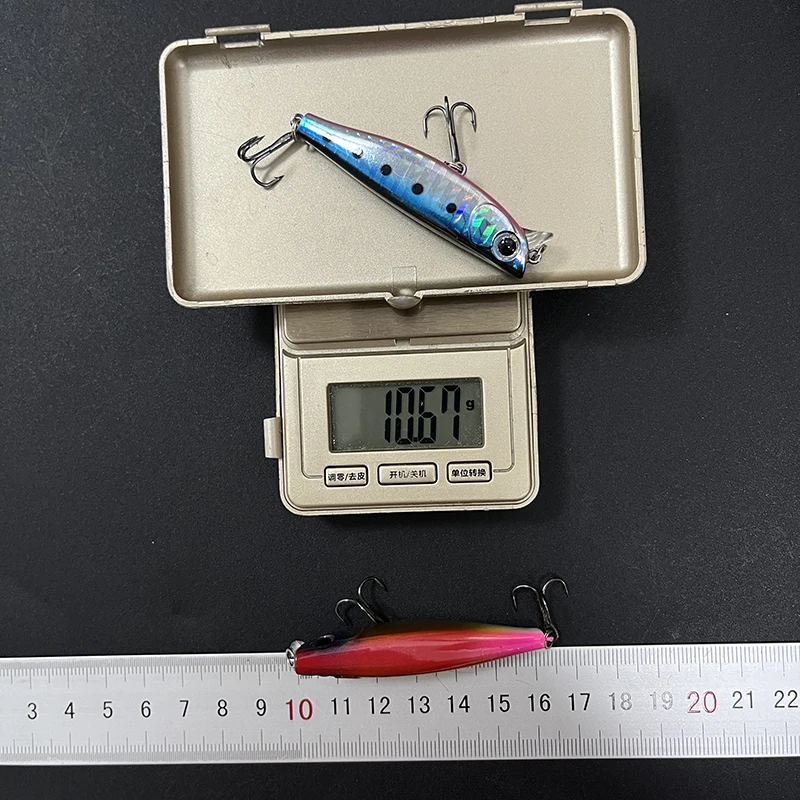 Señuelo hundimiento lento lubina – Wobbler swimbait artificial agua salada