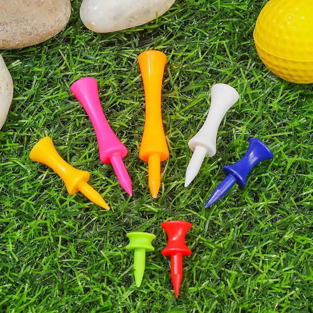 Estera de Golf de 31mm, 57mm, accesorios de práctica de entrenamiento duraderos, camisetas de Golf coloridas, soporte de camisetas de pelota de golfista de goma duradera - imagen 4