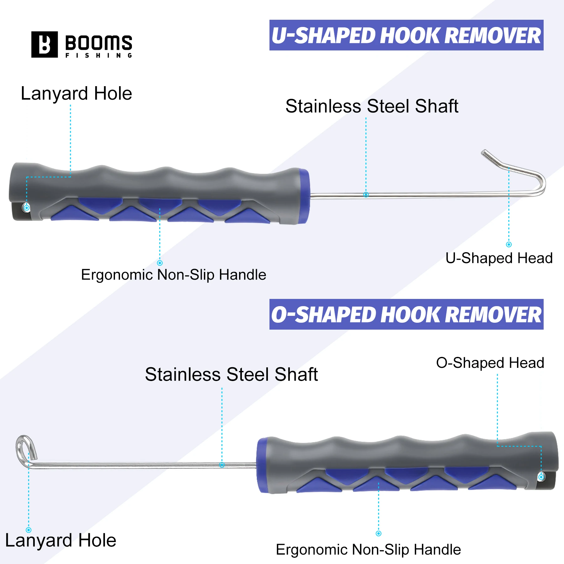 Booms Fishing XW21 – Sacador de anzuelos con extracción rápida - imagen 2